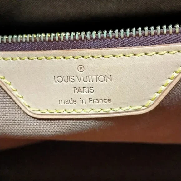 Louis Vuitton LV Shoulder Bag Cabas Mezzo Brown Monogram 700-052725 Shoulder Bags